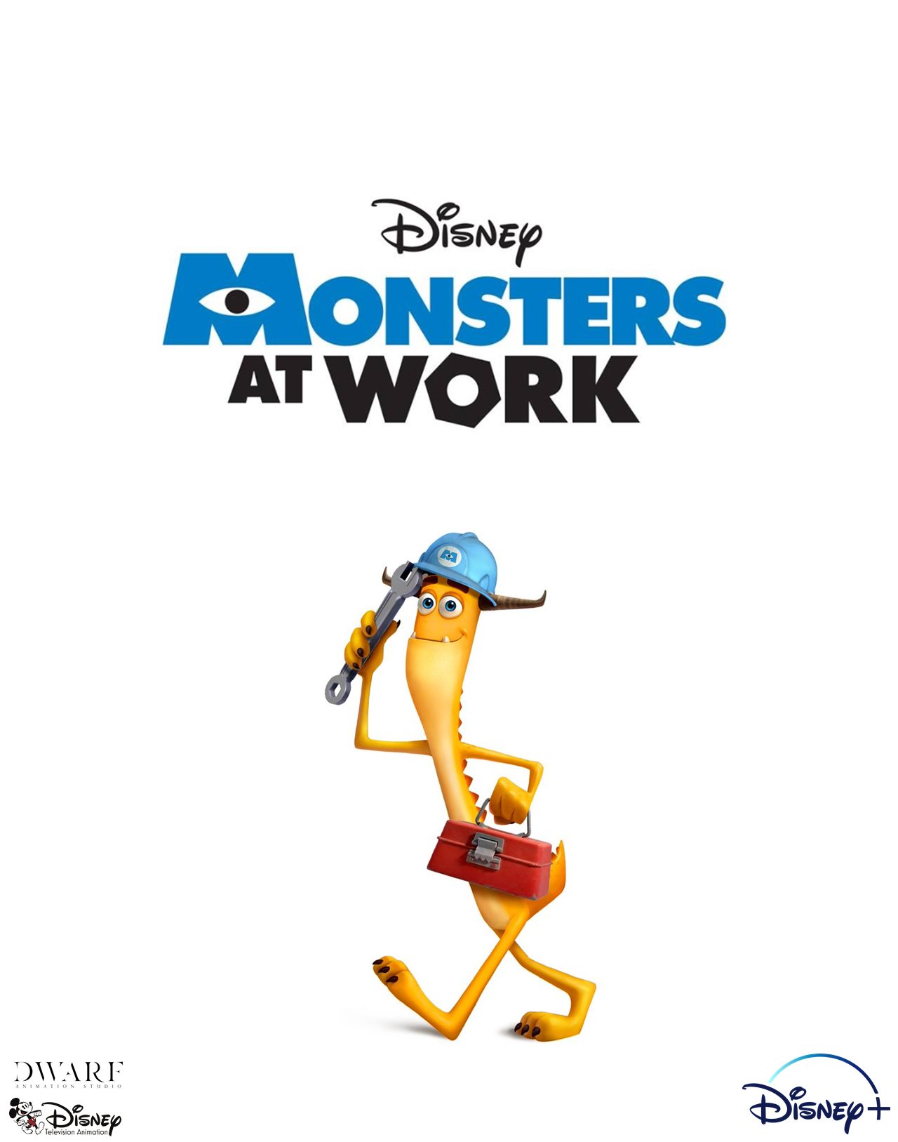 Monsters at Work plakát Disney seriál